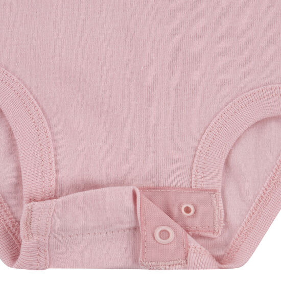 Pack de 3 Bodies Niña Coral 0-3